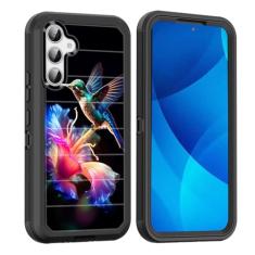 smauncucn Capa para Galaxy S24 Plus, proteção contra quedas de corpo inteiro à prova de choque à prova de poeira resistente 3 camadas militar resistente durável capa para Samsung Galaxy S24 Plus 6,7