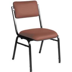 Cadeira Empilhável para Auditórios Linha Hotel Smart Vermelho