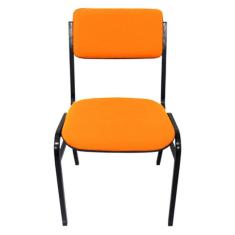Cadeira Empilhável para Auditórios Linha Hotel Smart Laranja
