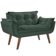 Poltrona Namoradeira Orion 02 lugares Base Palito VERDE - D'Salla, Ver