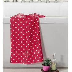 Toalha de Banho Prisma Estampada Dohler, Fernanda Vermelha