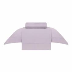 Buddemeyer Jogo de Cama Solteiro Cetim 300 Fios Bud Vision New Colors II 100% Algodão Penteado Rosa 3 peças