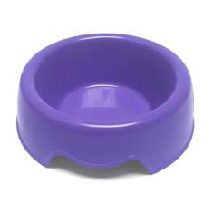 Comedouro de Plástico para Cães São Benedito Pet Lilás - Tam 2
