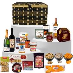 Cesta De Natal SANTA MARTA Premium com 21 Itens Natal 2025