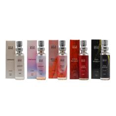 Kit 5 Perfumes Femininos Luc & Ross - 15 Ml Cada - Luc & Ross Cosmétic