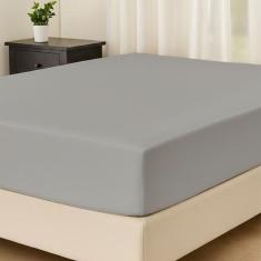 Lençol Casal c/ Elástico na Volta Toda Percal Flex 400 Fios Toque Maci