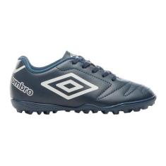 Chuteira Infantil Menino Society Umbro Class 2.2 Jr 1084837, Marinho, 