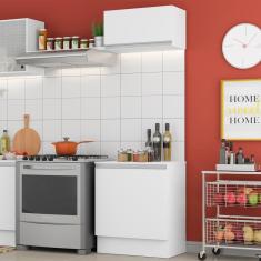 Cozinha Madesa Topazio 60cm com Armário e Balcão