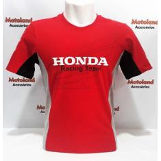Camiseta Honda Moto Gp Vermelha - All 260