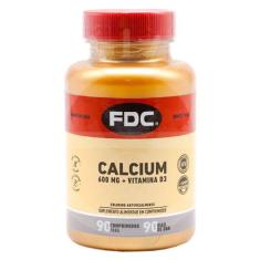 Suplemento Alimentar Fdc  Cálcio Com Vitamina D 600Mg