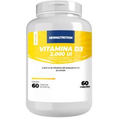 Vitamina D 2000Ui New 60 Caps - Newnutrition