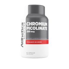 Cromo Athletica Nutrition Chromium Picolinate 250mcg 60 cápsulas Atlhetica 60 cápsulas