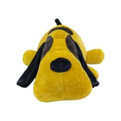 Cachorro Mostarda Deitado 48Cm - Pelúcia
