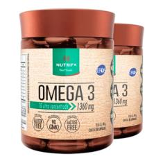 Kit 2 Ômega 3 TG Ultra Nutrify 60 Cápsulas