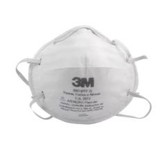 3M 8801, Respirador Descartável Tipo Concha PFF2 CA 2072, Branca
