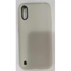 Capa Capinha Galaxy a01 tela 5.7 Cores Silicone Maleável - sem, modelo