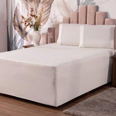 Lençol Luva Box Conjugado Casal Padrão Avulso 1 Pc Malha Gel - Raflipe