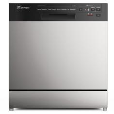 Lava-Louça Electrolux Inox com 8 Serviços, 8 Programas de Lavagem - LS08E