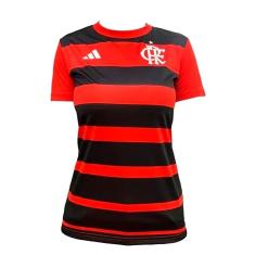 Camisa Feminina Flamengo Adidas 2024 Fan IV1018-Feminino