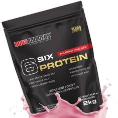 Whey Protein - 6 Six Protein - Refil 2 Kg - Bodybuilders-Unissex