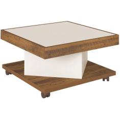 Mesa de Centro Saara em MDP Artely, Pinho e Off White