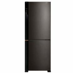 Geladeira Brastemp Frost Free Inverse Duplex Inox 500 Litros Preto BRE