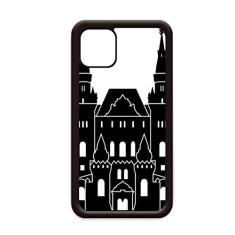 Capa para celular Apple Mobile com estampa de contorno do museu natural da Rússia para iPhone 11 Pro Max