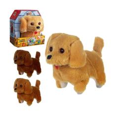 Cachorrinho De Pelúcia Dog Toy Late E Anda - Art Brink