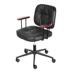 Cadeira Secretária Para Escritório Ancara Preta