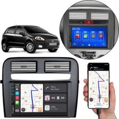 Kit Multimídia Carplay Punto 2008-2012 7 Pol MP5 Touch-screen + Câmera