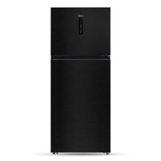 Geladeira Frost Free Duplex 463L Slim cor Black Inox Midea, 110V