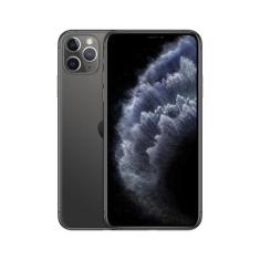 Usado: iPhone 11 Pro Max 64GB Cinza Espacial Bom - bateria 70% - Troca