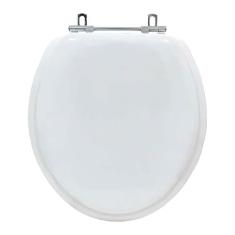 Assento Sanitario Almofadado Fiori Branco para Vaso Fiori