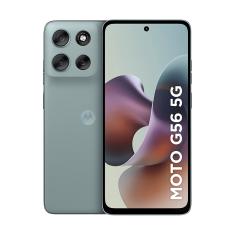 Smartphone Motorola Moto g56 5G - 256GB 24GB (8GB RAM+16GB Ram Boost) e 50MP Sony Lytia 600 Camera Ultrarresistencia militar IP68 + IP69