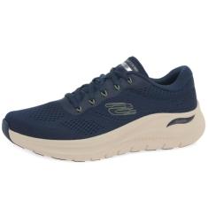 Skechers Arch Fit 2.0 masculino, Azul, 38