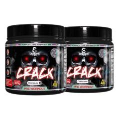 Kit 2X Pre Treino Crack Yellow Madness 300G - Demons Lab