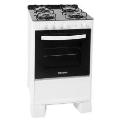Fogão Cook Glass 4 Queimadores Branco Bivolt Fgvcg410br Suggar Bivolt