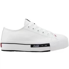 Tênis Coca Cola Daytona Plataforma Feminino-Feminino