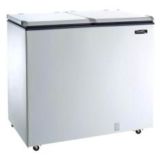 Freezer Horizontal ECH-350 2 Portas 325L Branco Esmaltec