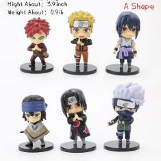 Anime 6 estilos Action Figure Ninja Model Toy(uma forma)
