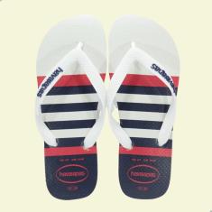 Chinelo Havaianas Top Nautical Branco