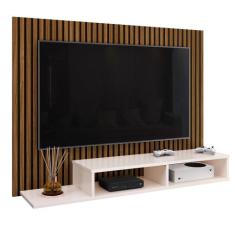 Estante Painel Suspenso Tv até 48 Polegadas Nicho Organizador Pratelei