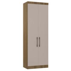 Módulo Guarda Roupa Eucamoveis Paris 2 Portas Avela/cinammon - EUCAMÓV