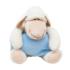 Ovelha Manta Azul ou Rosa 35cm Pelúcia - Taimes, Azul