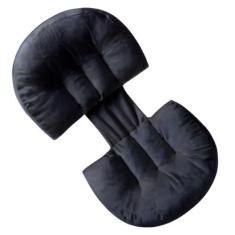 Travesseiro De Corpo Gestante Ajustável Aveludado - Envio Imedito - Cr