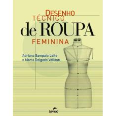 Livro - Desenho técnico de roupa feminina