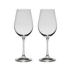 Taça De Cristal Bohemia 450 Ml Helena 2 Peças