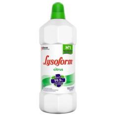 Desinfetante Lysoform Citrus 1 Litro