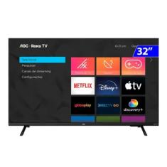 Tv 32p Aoc LED Smart Roku Wifi Hd HDMI - 32s5045
