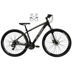 Bicicleta Aro 29 Ksw Xlt Alumínio 24v Freios a Disco hidráulicos(óleo) Suspensão Dianteira-Unissex